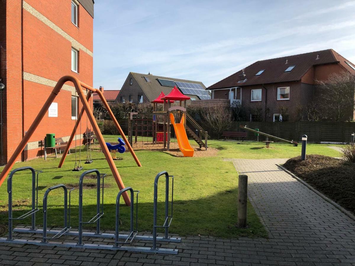 „Luettje Kluntje“ Lägenhet Borkum Exteriör bild